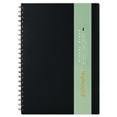 BOCKINGFORD VISUAL ART DIARY A4 60 LEAF BLACK