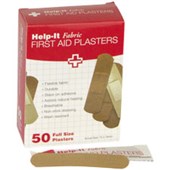 HELPIT PLASTERS FABRIC REGULAR W19 X L72MM FLESH BOX 50