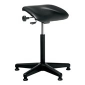 BURO POSTURITE STOOL HEIGHT ADJUSTABLE 1LEVER BLACK
