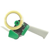 POLO PACKAGING TAPE DISPENSER LOW NOISE WHITEGREEN