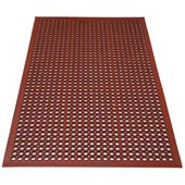 ADVANCE WORKSAVE ANTIFATIGUE MAT RUBBER W2950 X L890 X H13MM TERRACOTTA