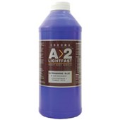 CHROMA A2 ACRYLIC PAINT LIGHTFAST HEAVYBODY ULTRAMARINE BLUE 1 LITRE