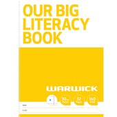 WARWICK OUR BIG WRITING MODELLING BOOK 2 30MM RULED 32 PAGE