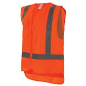 PRO CHOICE SAFETY VEST HI VIS TTMC ORANGE SMALL