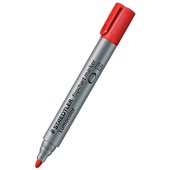 STAEDTLER LUMOCOLOR 356 FLIPCHART MARKER BULLET 20MM RED