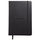 RHODIA WEBNOTEBOOK A5 BLANK BLACK