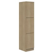 MASCOT LOCKER 3 TIER 1 BANK LOCKING H1900 X L450 X D450MM CLASSIC OAK