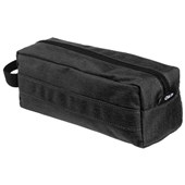 OKIN PENCIL CASE BARREL 1 ZIP 220 X 80MM BLACK