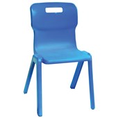 SYLEX TITAN CHAIR 430MM HIGH BLUE