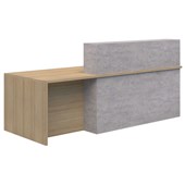 ACCENT BLOCK RECEPTION COUNTER WHEELCHAIR ACCESS W2700MM