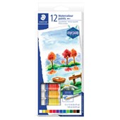 STAEDTLER DESIGN JOURNEY WATERCOLOR PAINTS ASSORTED PACK 12