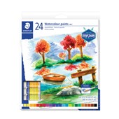 STAEDTLER DESIGN JOURNEY WATERCOLOR PAINTS ASSORTED PACK 24