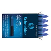 SCHNEIDER ROLLERBALL ONE CHANGE BUSINESS REFILL CARTRIDGE BOX 5 BLUE