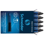 SCHNEIDER ROLLERBALL ONE CHANGE BUSINESS REFILL CARTRIDGE BOX 5 BLACK
