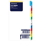 FILOFAX PERSONAL REFILL AZ INDEX MULTI COLOURED