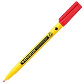 NORIS FINELINER WRITING PEN RED