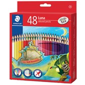 STAEDTLER LUNA COLOURED PENCIL FULL LENGTH PACK 48