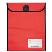 WARWICK HOMEWORK BAG HOOK AND LOOP W360 X H450MM XLARGE RED