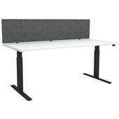 BOYD ACOUSTIC DESK SCREEN 36MM L1800 X W400MM SLATE