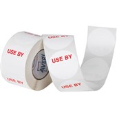 AVERY 937416 REMOVABLE USE BY  LABEL ROUND 40MM ROLL 500