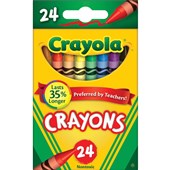 CRAYOLA REGULAR CRAYONS TUCK BOX PACK 24