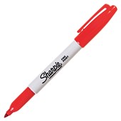 SHARPIE PERMANENT MARKER FINE BULLET 10MM RED