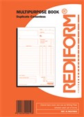 REDIFORM MULTIPURPOSE BOOK DUPLICATE W155 X L216 50 LEAF