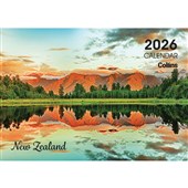 COLLINS WALL CALENDAR A4 LANDSCAPES EVEN YEAR