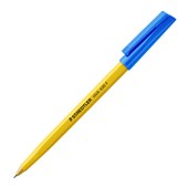 STAEDTLER STICK 430 BALLPOINT PEN FINE 07MM BLUE