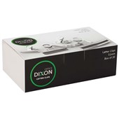 CHROME LETTER CLIP DIXON 51MM