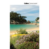 COLLINS DIARY COASTAL SCENES 81A W125 X L195MM ASSORTED DESIGNS DAY PER PAGE EVEN YEAR