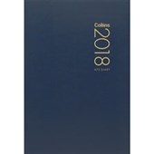 COLLINS DIARY POCKET A72 W74 X L105MM NAVY 2 DAYS PER PAGE EVEN YEAR