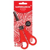 WARWICK SCISSORS GRADUATED 135MM RED