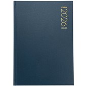 COLLINS DIARY APPOINTMENT A4 INTERLEAVED NAVY 2 PAGES PER DAY EVEN YEAR