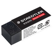 STAEDTLER 526 E30 EXAM ERASER PLASTIC BLACK