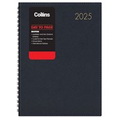 COLLINS DIARY BOSTON A51 NAVY DAY PER PAGE WIRO ODD YEAR