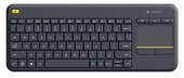 LOGITECH K400 PLUS WIRELESS TOUCH KEYBOARD BLACK