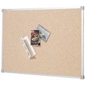 QUARTET PENRITE FABRIC BULLETIN BOARD 1200 X 900MM BEIGE