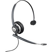 PLANTRONICS ENCOREPRO 710 HEADSET WIRED MONAURAL NOISECANCELING BLACKSILVER