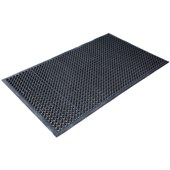 ADVANCE WORKSAVE ANTIFATIGUE MAT RUBBER W2950 X L890MM BLACK