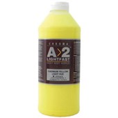 CHROMA A2 ACRYLIC PAINT LIGHTFAST HEAVYBODY CADMIUM LIGHT YELLOW 1 LITRE