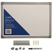 LITEWYTE MAGNETIC WHITEBOARD A3 L420 X W300 X D30MM