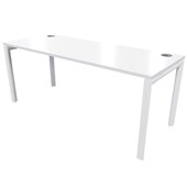 ZEALAND NOVAH DESK W1200 X D800 X H725MM WHITE BASE WHITE TOP