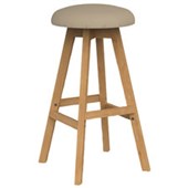 KNIGHT LUNA BUTTON BARSTOOL ALLOY