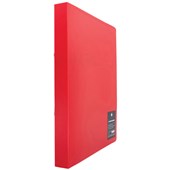 OSC MINI RINGBINDER A4 2D 16MM RED