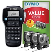 DYMO LM160 PORTABLE LABEL MAKER VALUE PACK