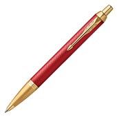 PARKER IM PREMIUM BALLPEN RED GOLD TRIM