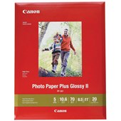 CANON PP301 GLOSSY II PHOTO PAPER 4X6 275GSM PACK 20