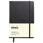 RHODIA WEBNOTEBOOK A5 DOTTED BLACK