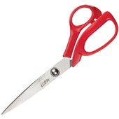 ICON PREMIUM SCISSORS 8 INCH RED HANDLE